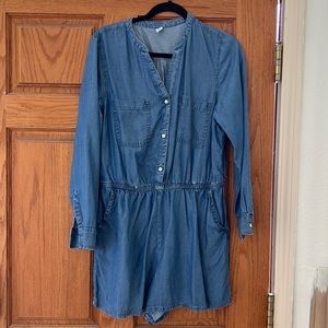 Old Navy denim romper